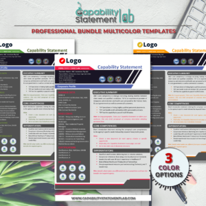 Professional Capability Statement Template